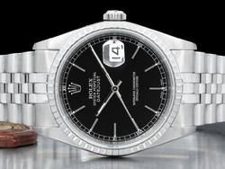 Rolex Datejust 36 Nero Jubilee 16220 Royal Black Onyx 